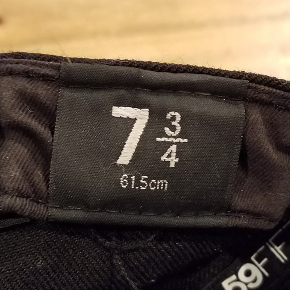 New York Yankees Hat New Era Size 7 3/4 59Fifty World Series 2000 Metal Logo - Picture 8 of 11